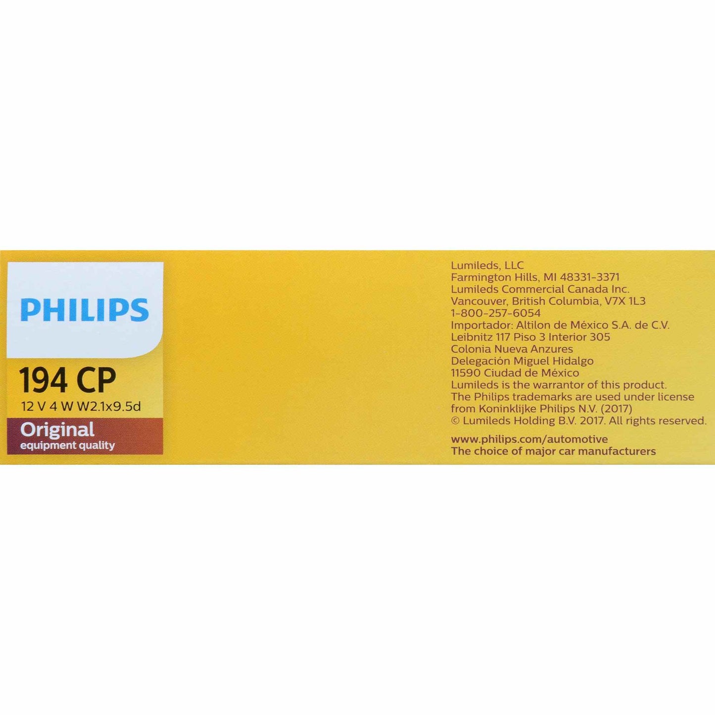 Philips Multi-Purpose Light Bulb 194CP