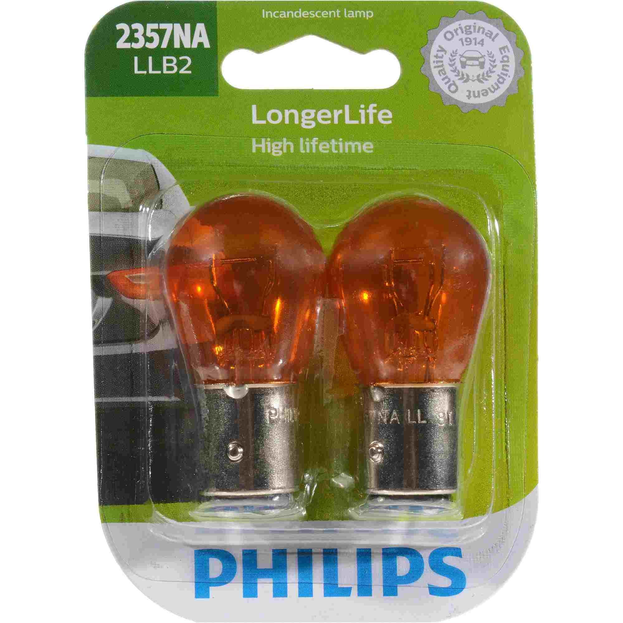 Philips Turn Signal Light Bulb 2357NALLB2