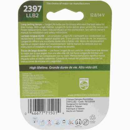 Philips Tail Light Bulb 2397LLB2