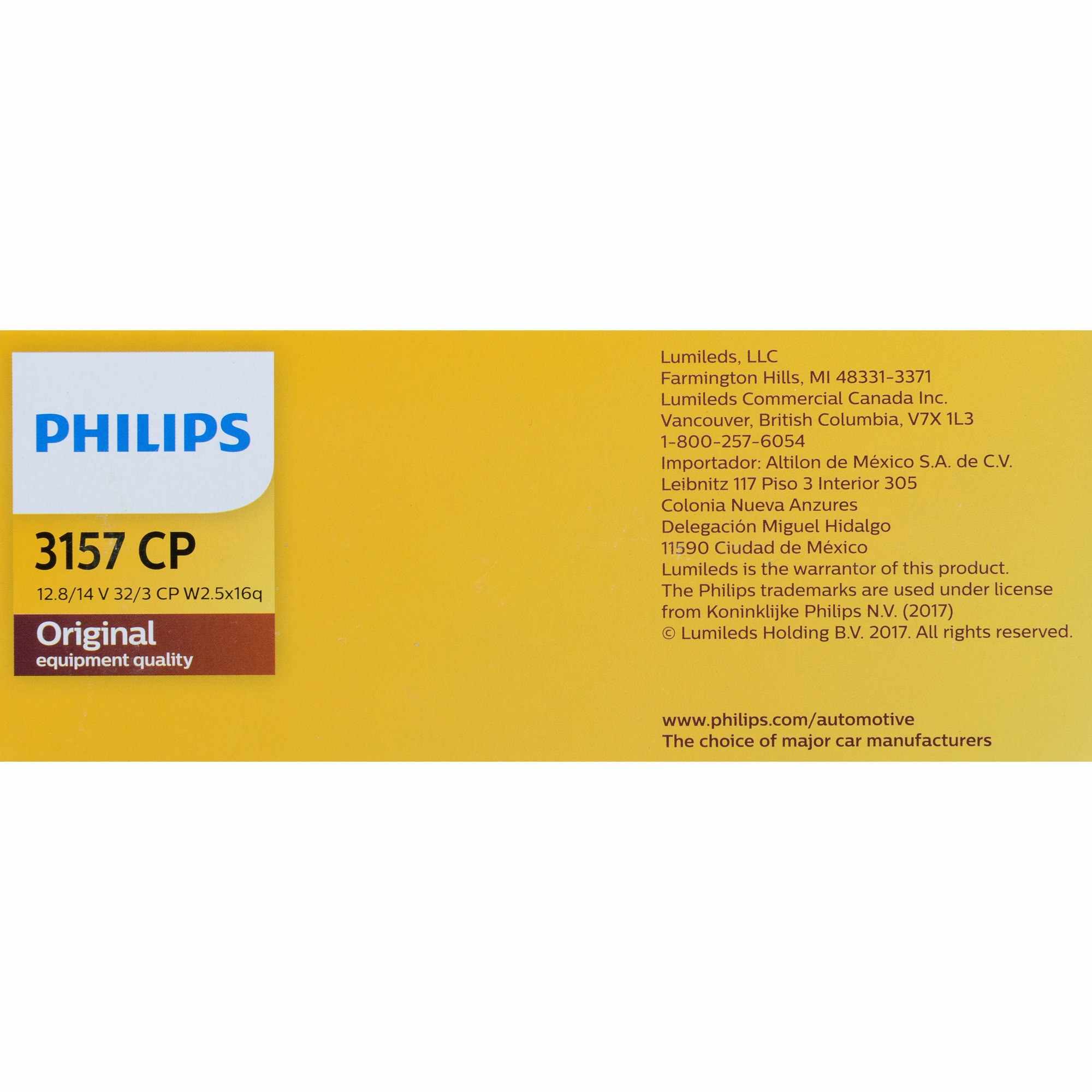 Philips Turn Signal Light Bulb 3157CP