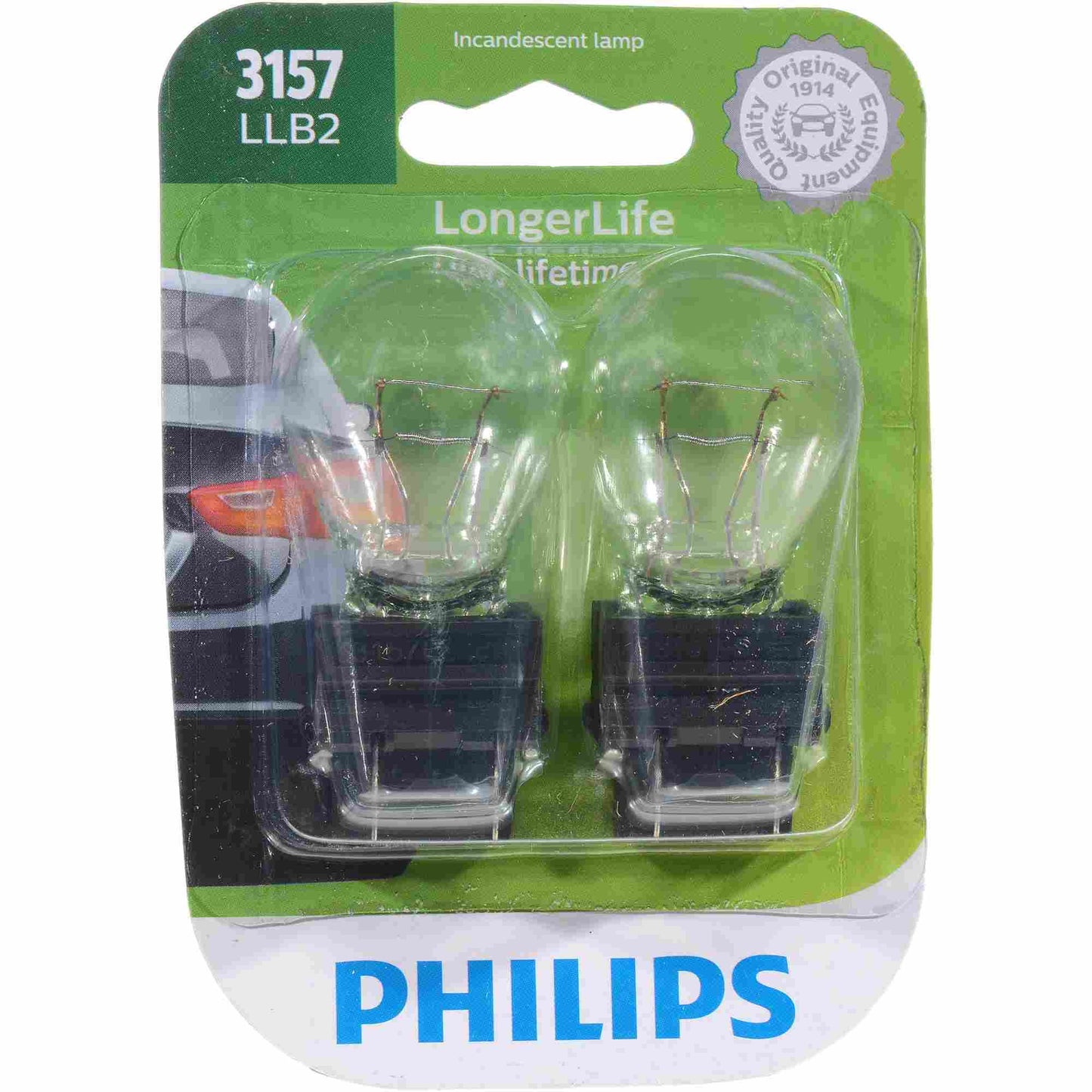 Philips Tail Light Bulb 3157LLB2