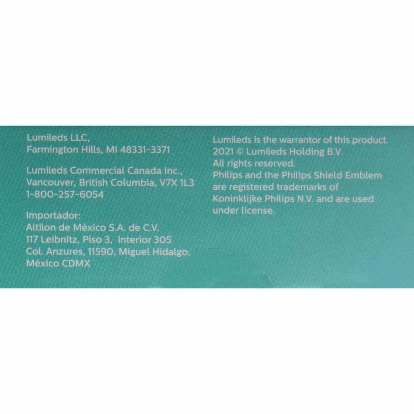 Philips Multi-Purpose Light Bulb 3157RLED