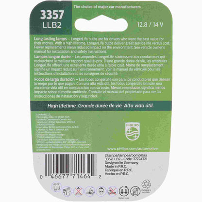 Philips Tail Light Bulb 3357LLB2