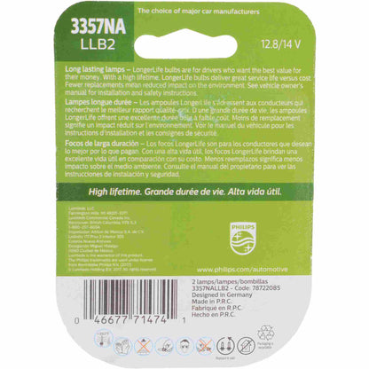 Philips Turn Signal Light Bulb 3357NALLB2