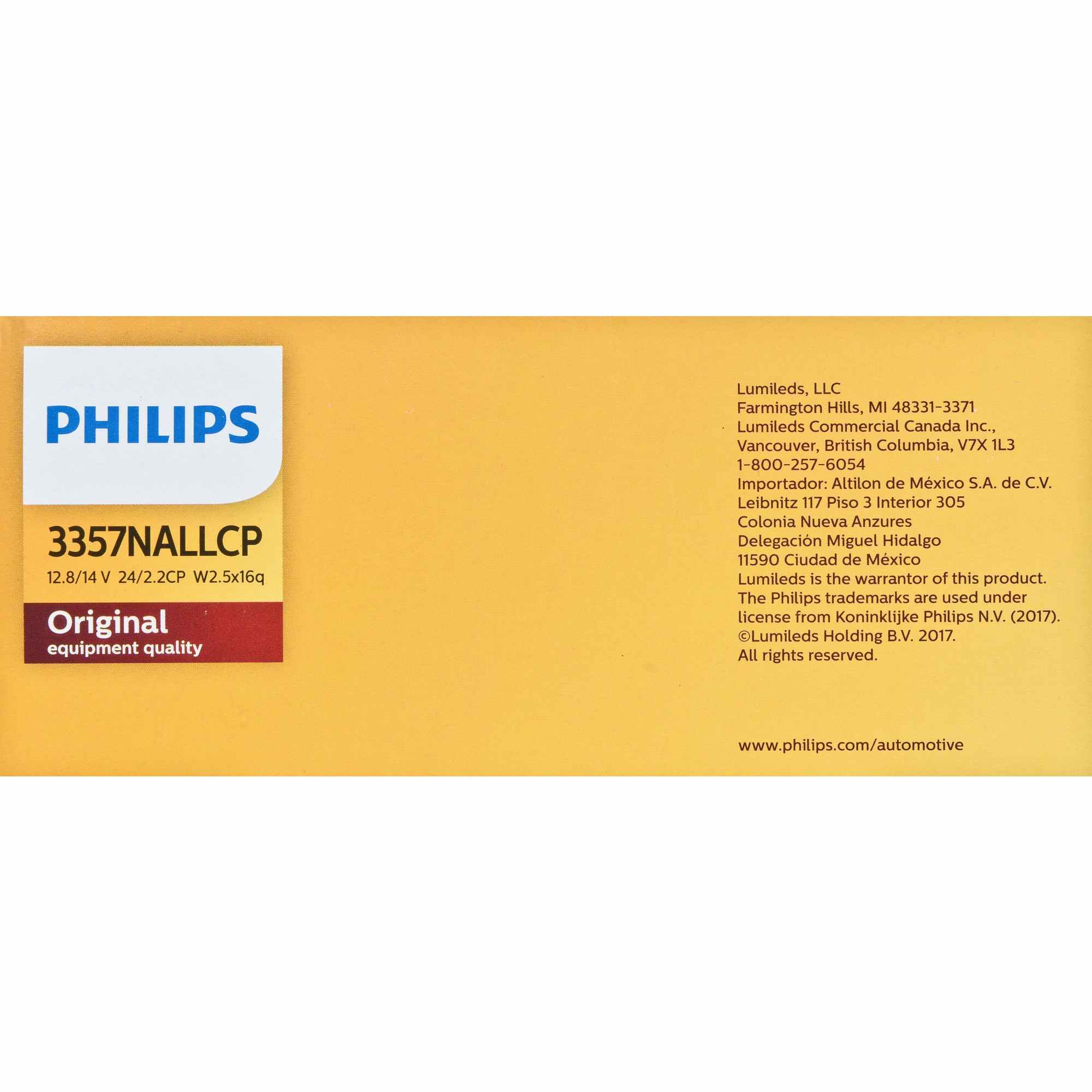 Philips Multi-Purpose Light Bulb 3357NALLCP