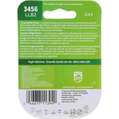 Philips Tail Light Bulb 3456LLB2