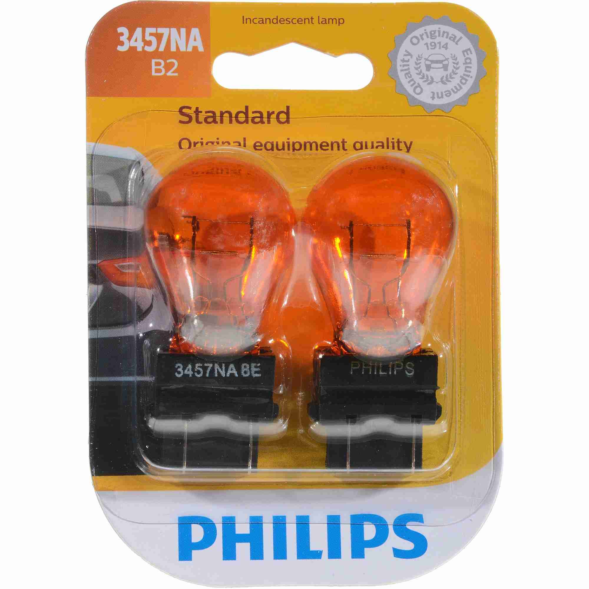 Philips Turn Signal Light Bulb 3457NAB2