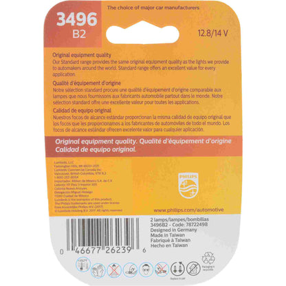 Philips Tail Light Bulb 3496B2