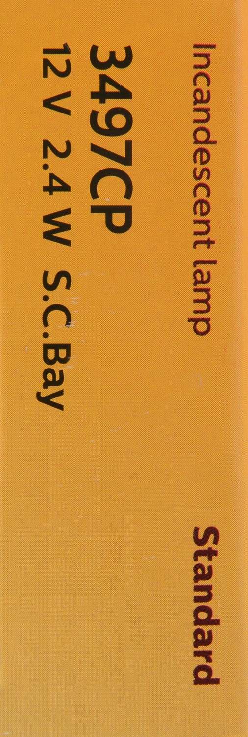 Philips Tail Light Bulb 3497CP