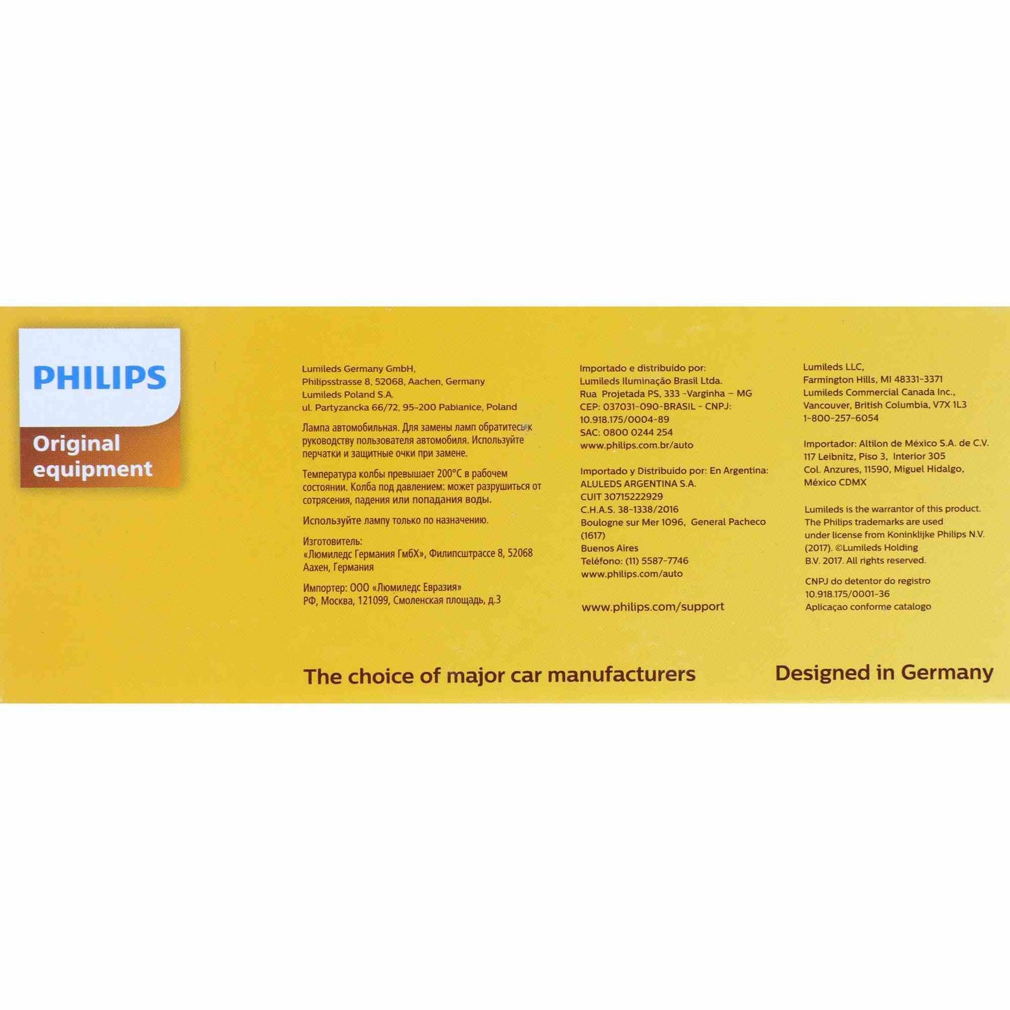 Philips Turn Signal / Parking Light Bulb 4257NACP