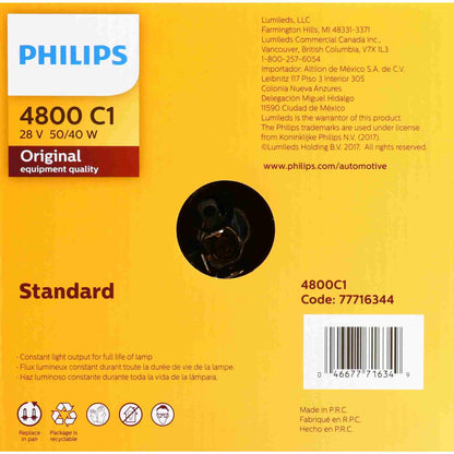 Philips Headlight Bulb 4800C1