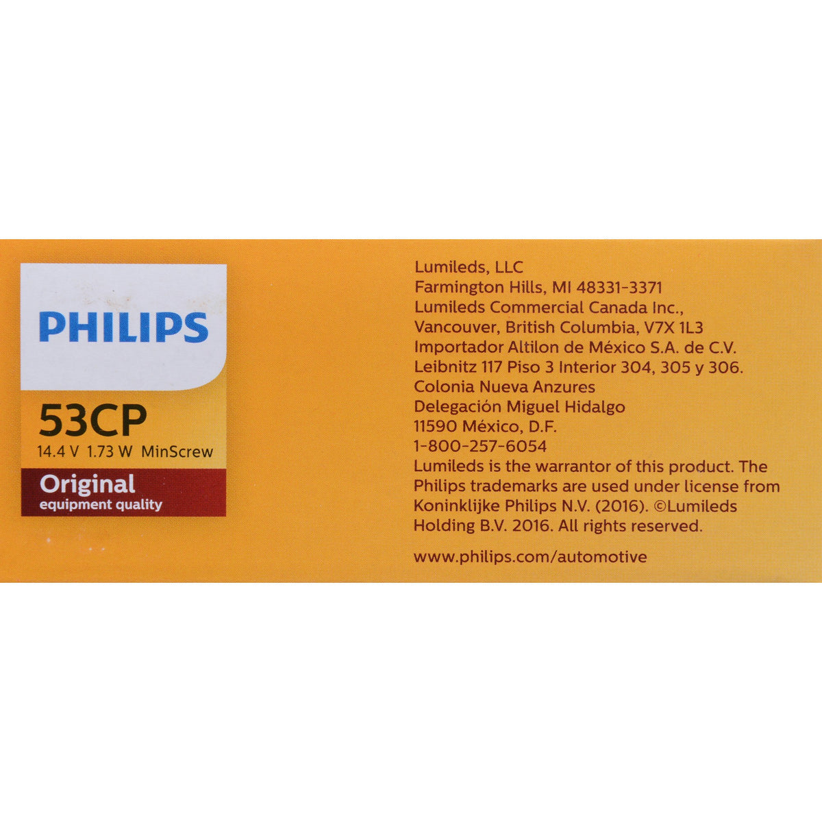 Philips Multi-Purpose Light Bulb 53CP