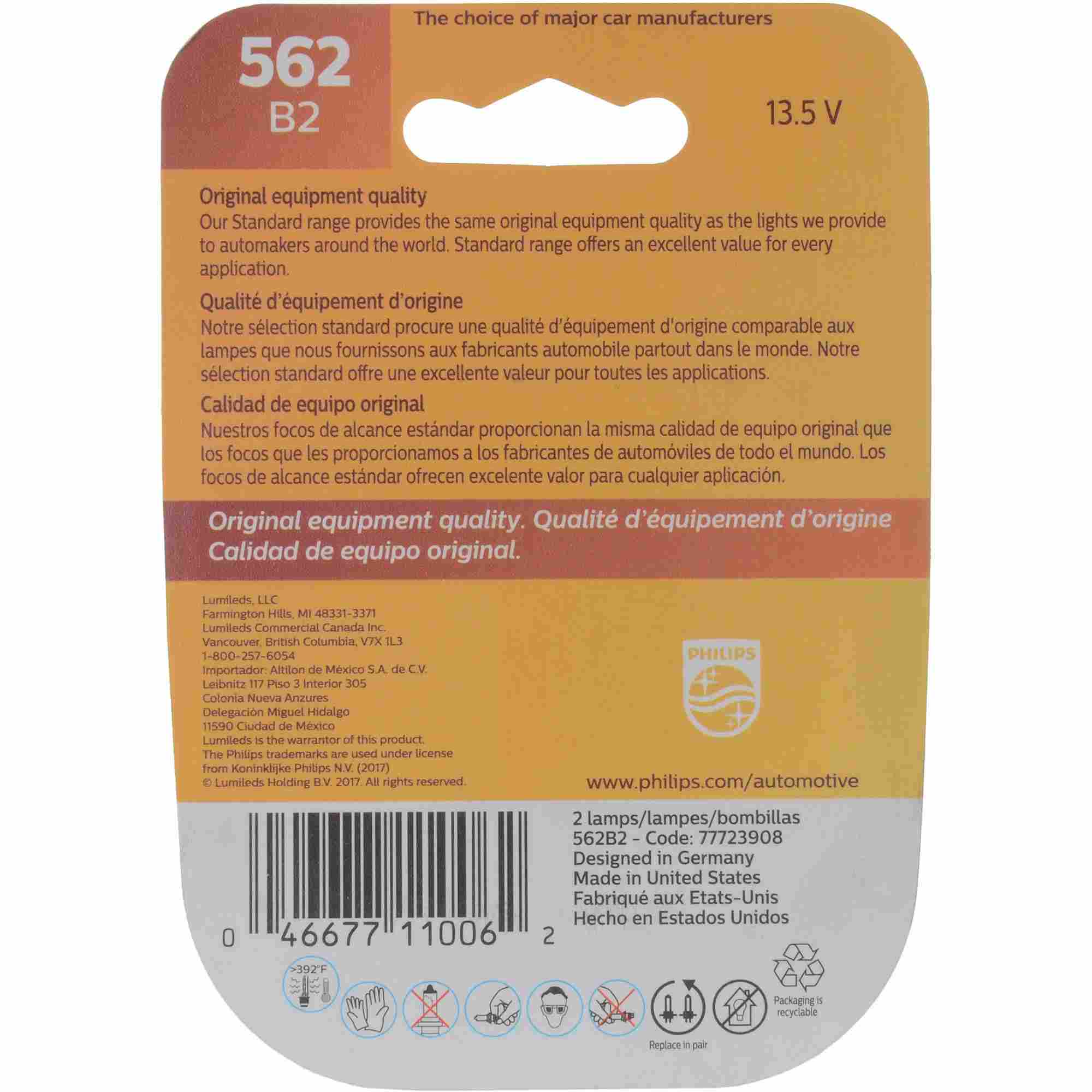 Philips Multi-Purpose Light Bulb 562B2