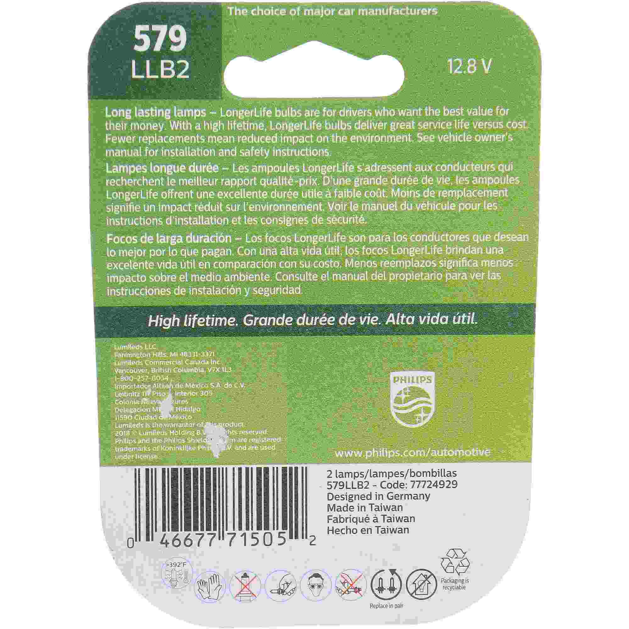 Philips Multi-Purpose Light Bulb 579LLB2