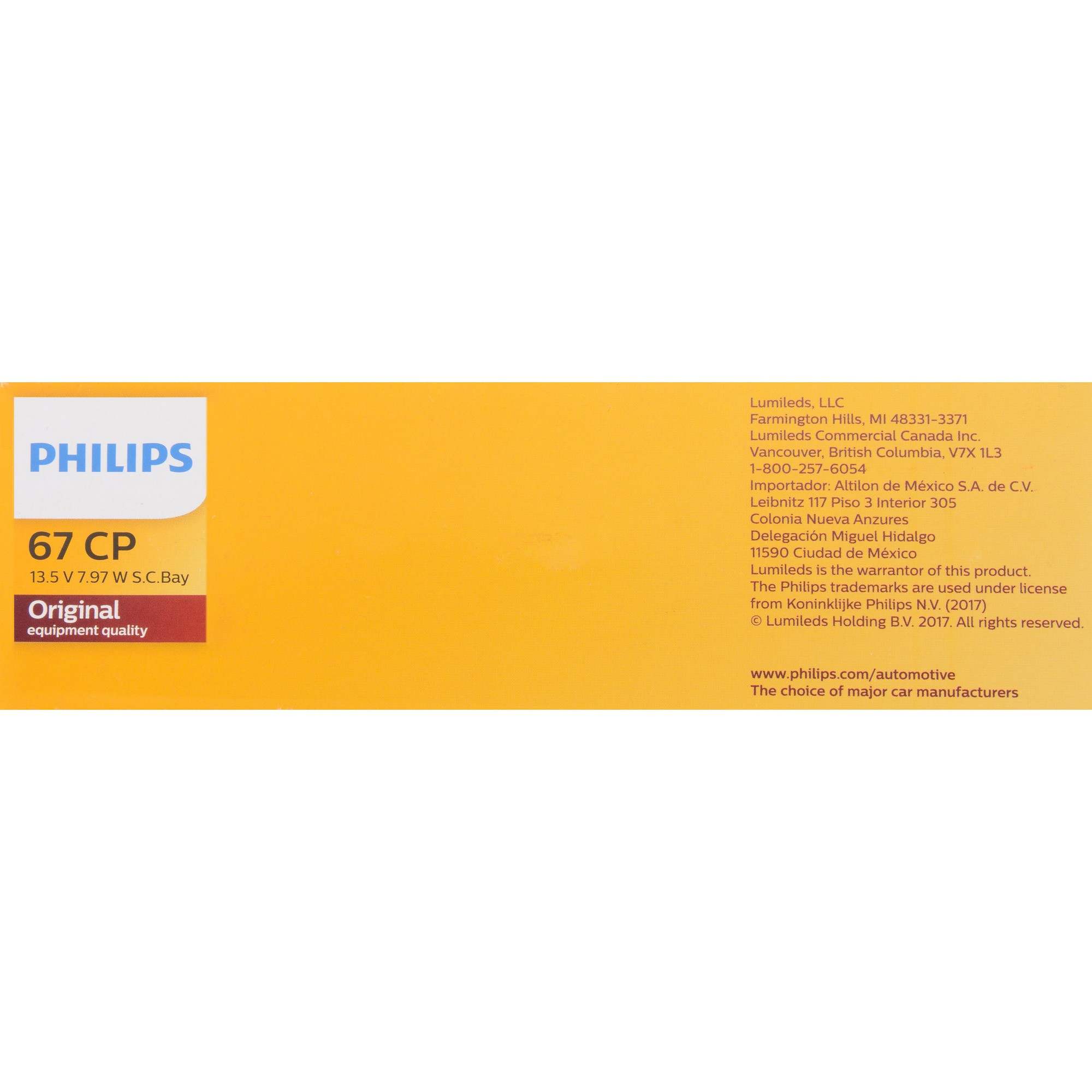 Philips Multi-Purpose Light Bulb 67CP