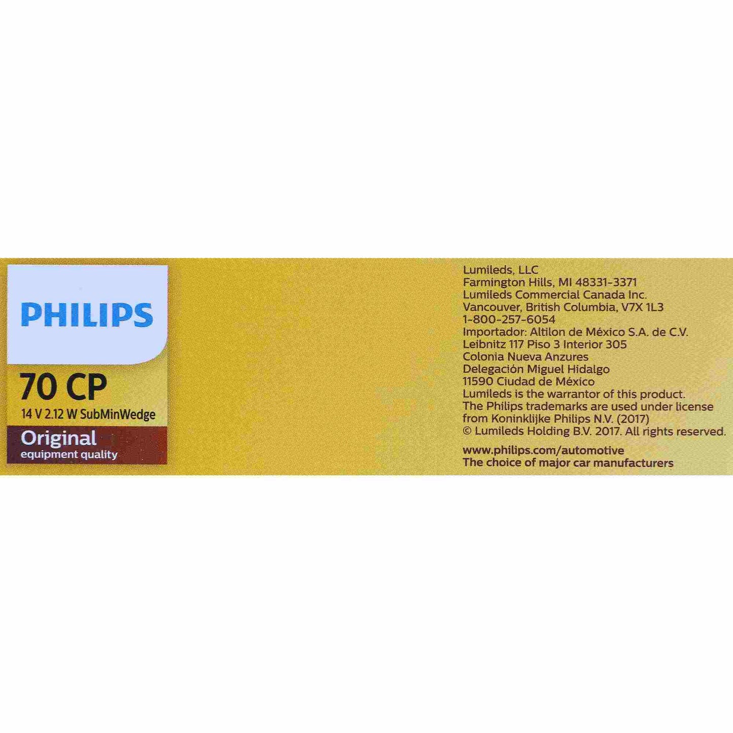 Philips Multi-Purpose Light Bulb 70CP