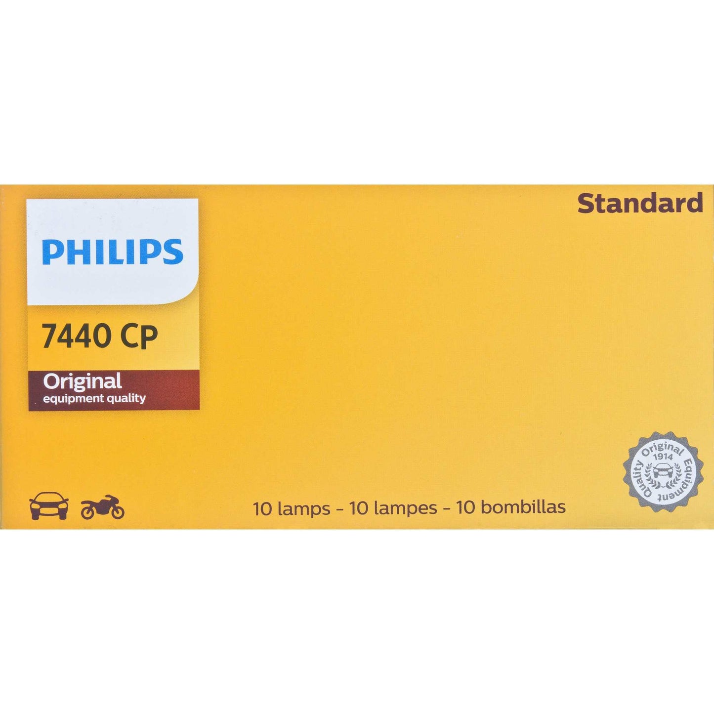 Philips Turn Signal Light Bulb 7440CP