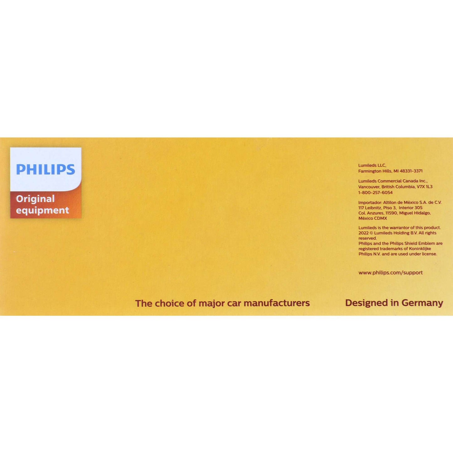 Philips Tail Light Bulb 7444CP