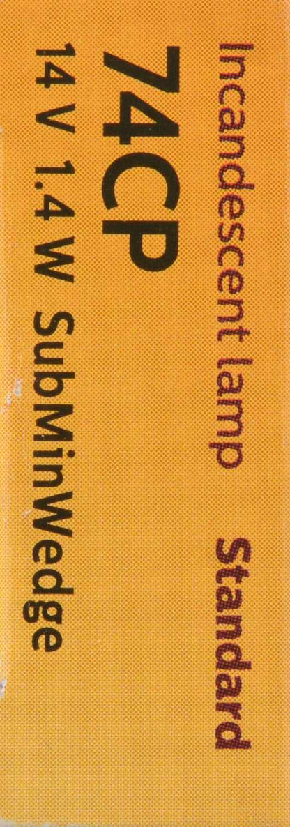 Philips Multi-Purpose Light Bulb 74CP