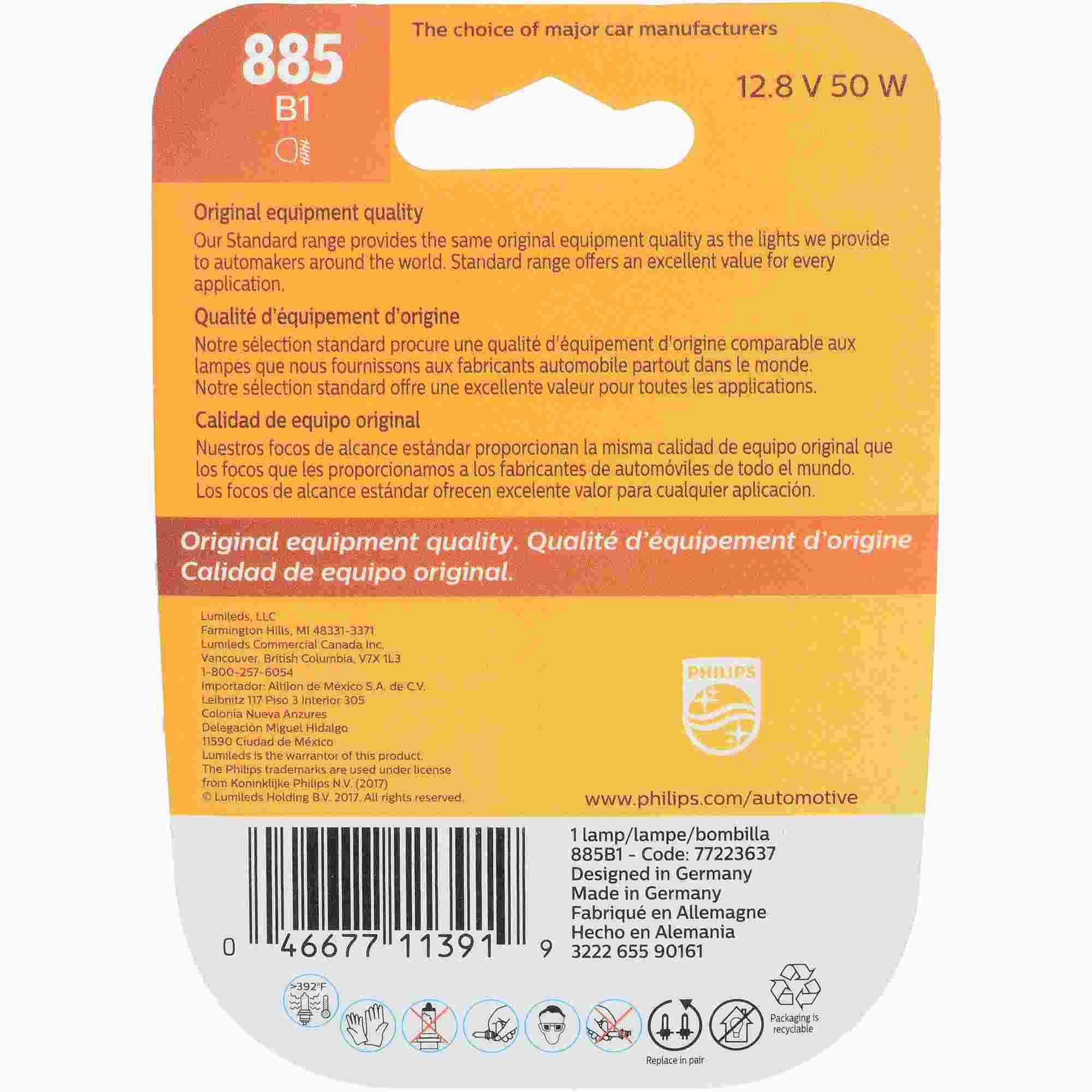 Philips Fog Light Bulb 885B1