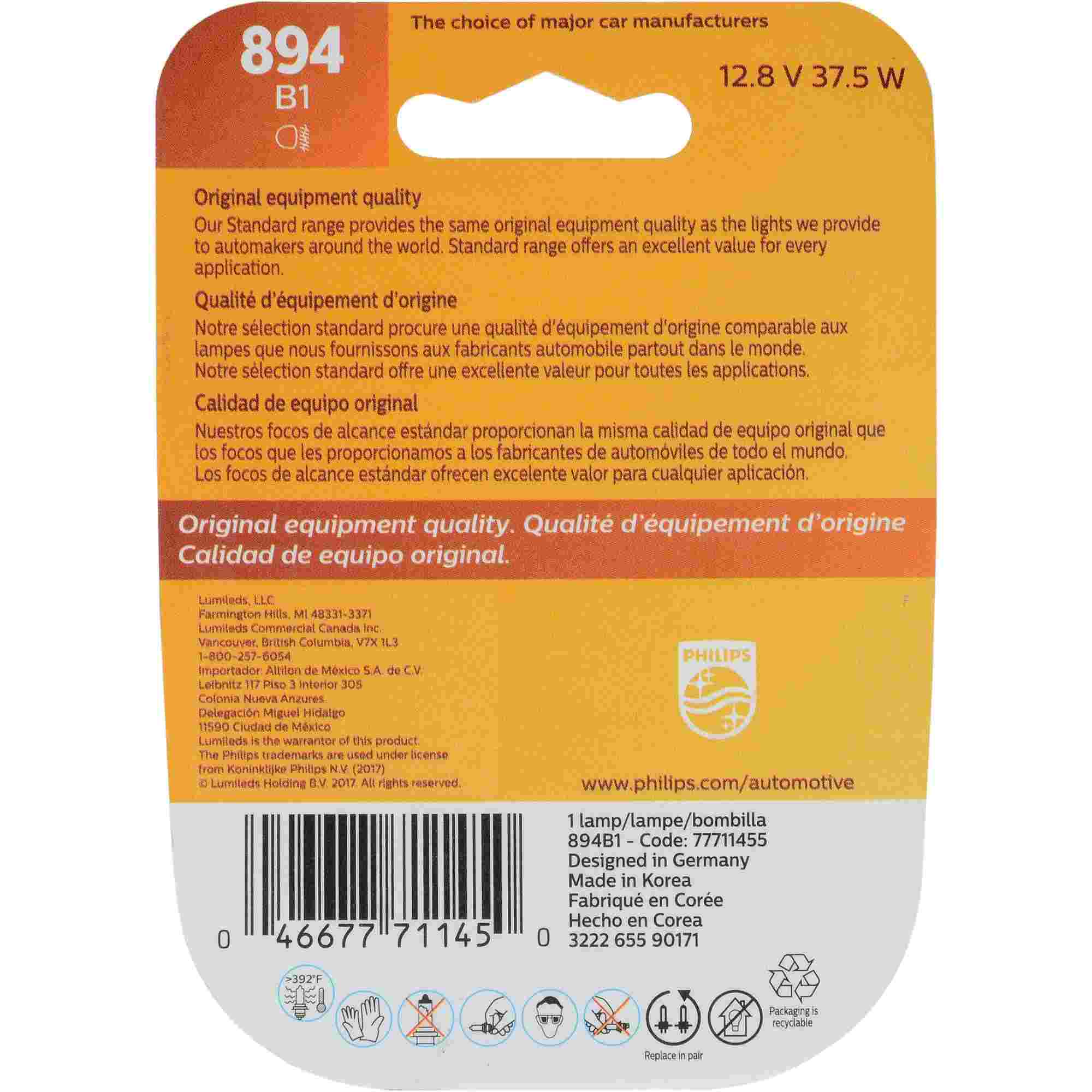 Philips Fog Light Bulb 894B1