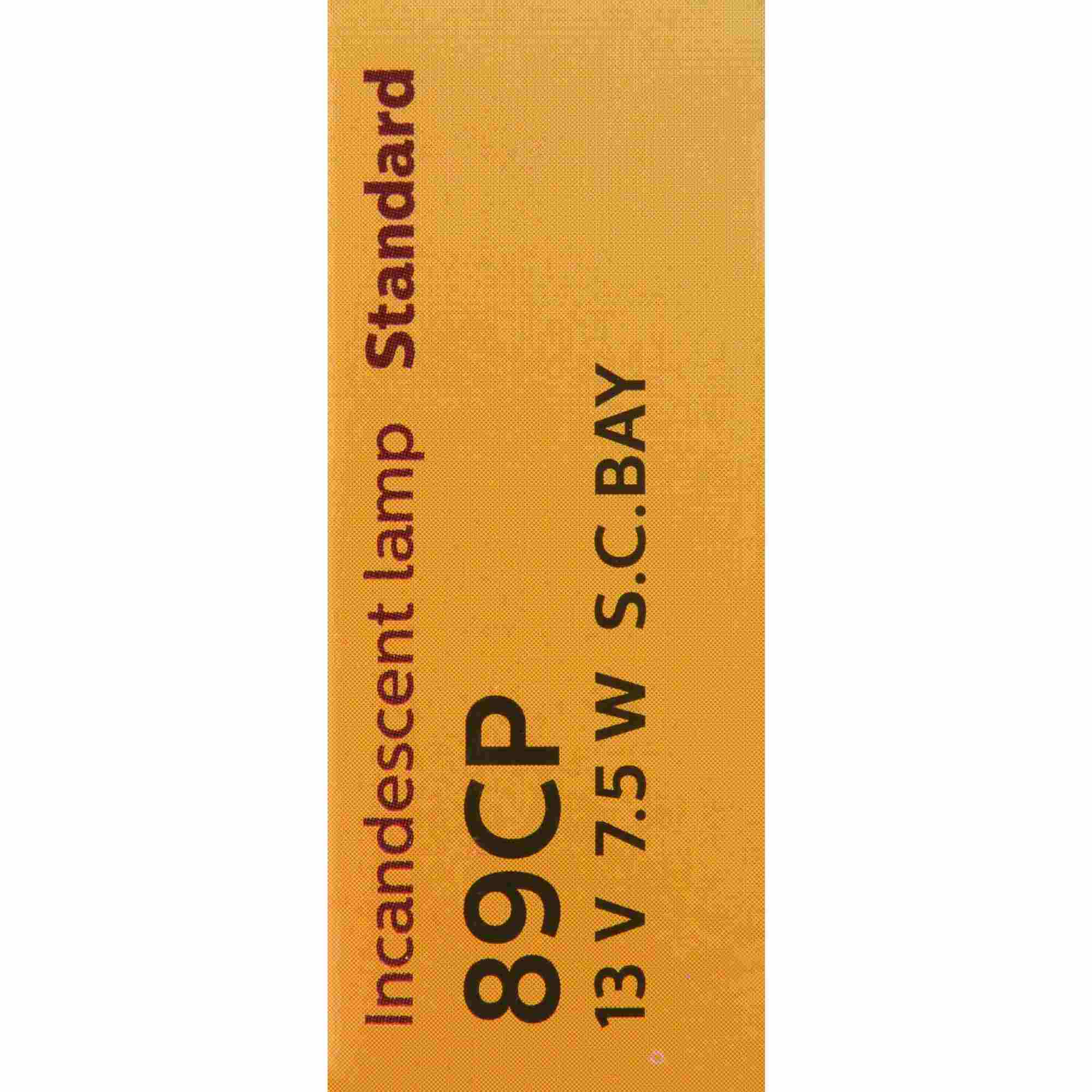 Philips Multi-Purpose Light Bulb 89CP