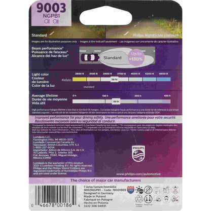 Philips Headlight Bulb 9003NGPB1