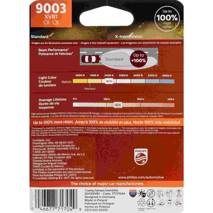 Philips Headlight Bulb 9003XVB1