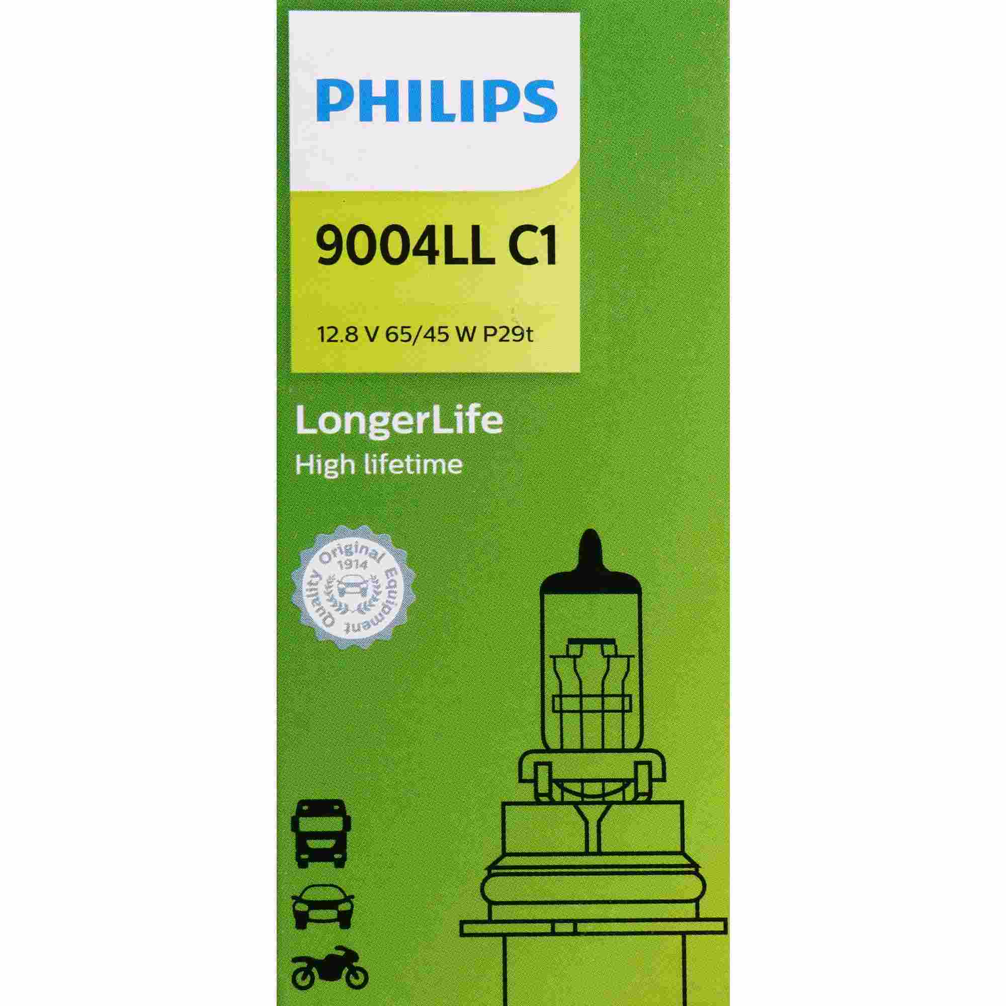 Philips Headlight Bulb 9004LLC1