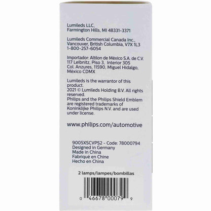 Philips Headlight Bulb 9005XSCVPS2