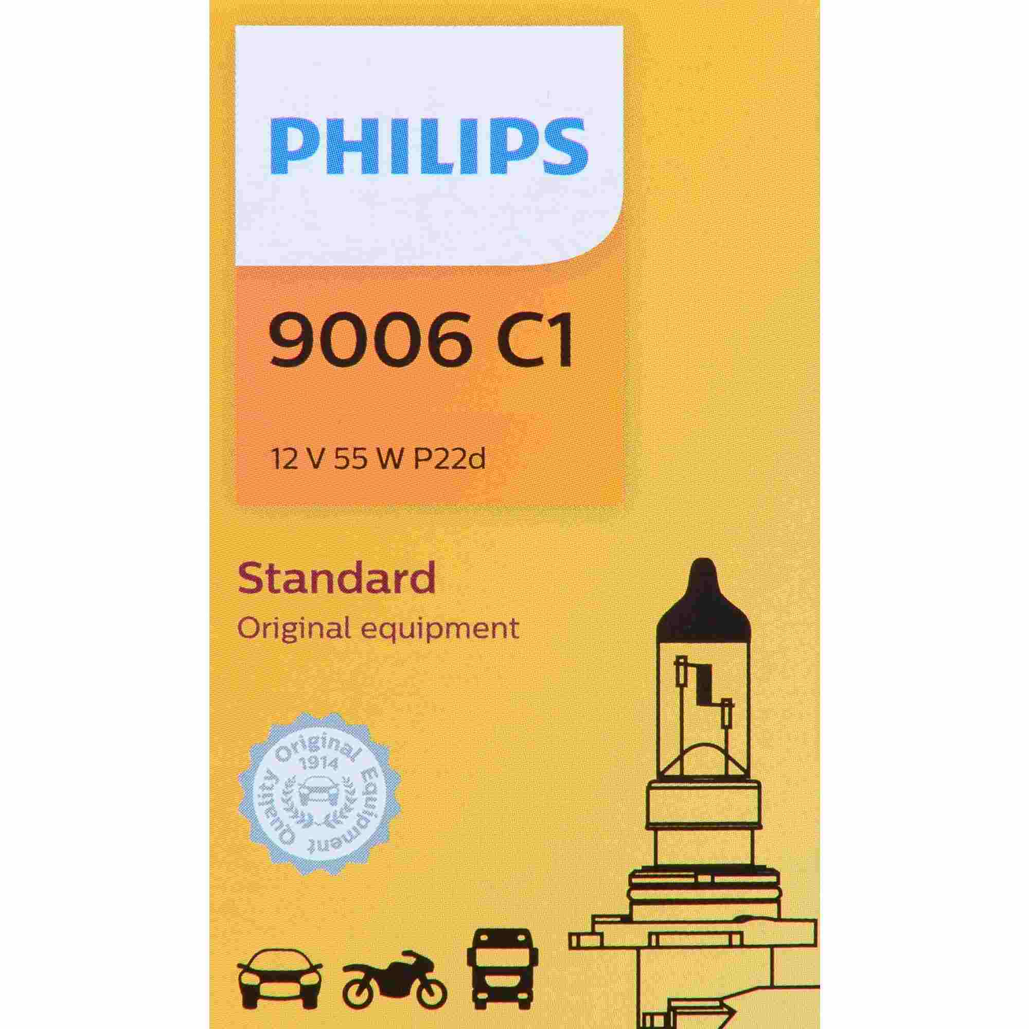 Philips Headlight Bulb 9006C1