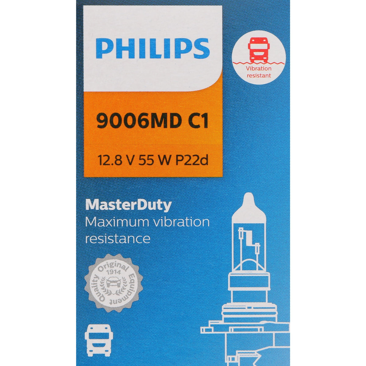 Philips Headlight Bulb 9006MDC1