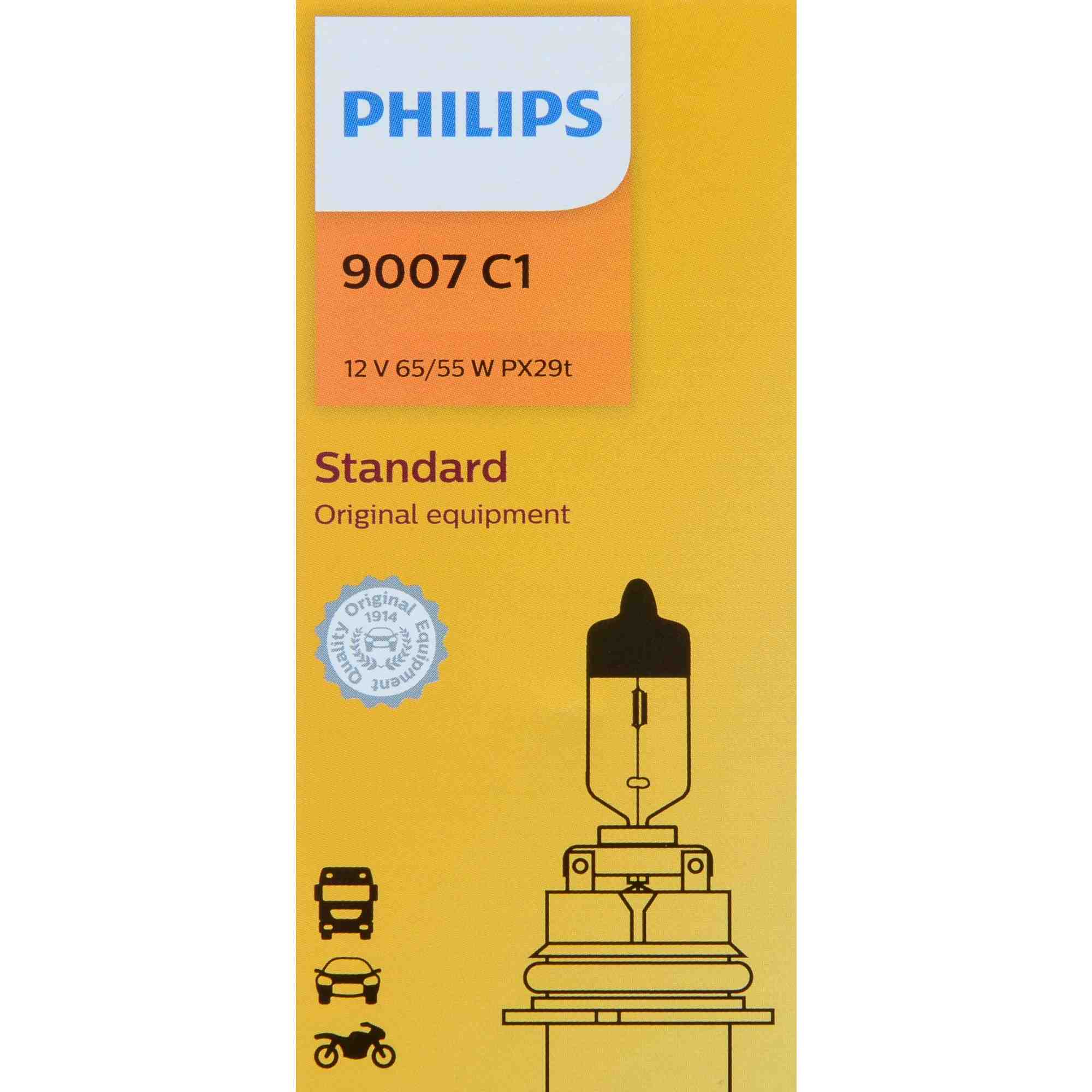 Philips Headlight Bulb 9007C1