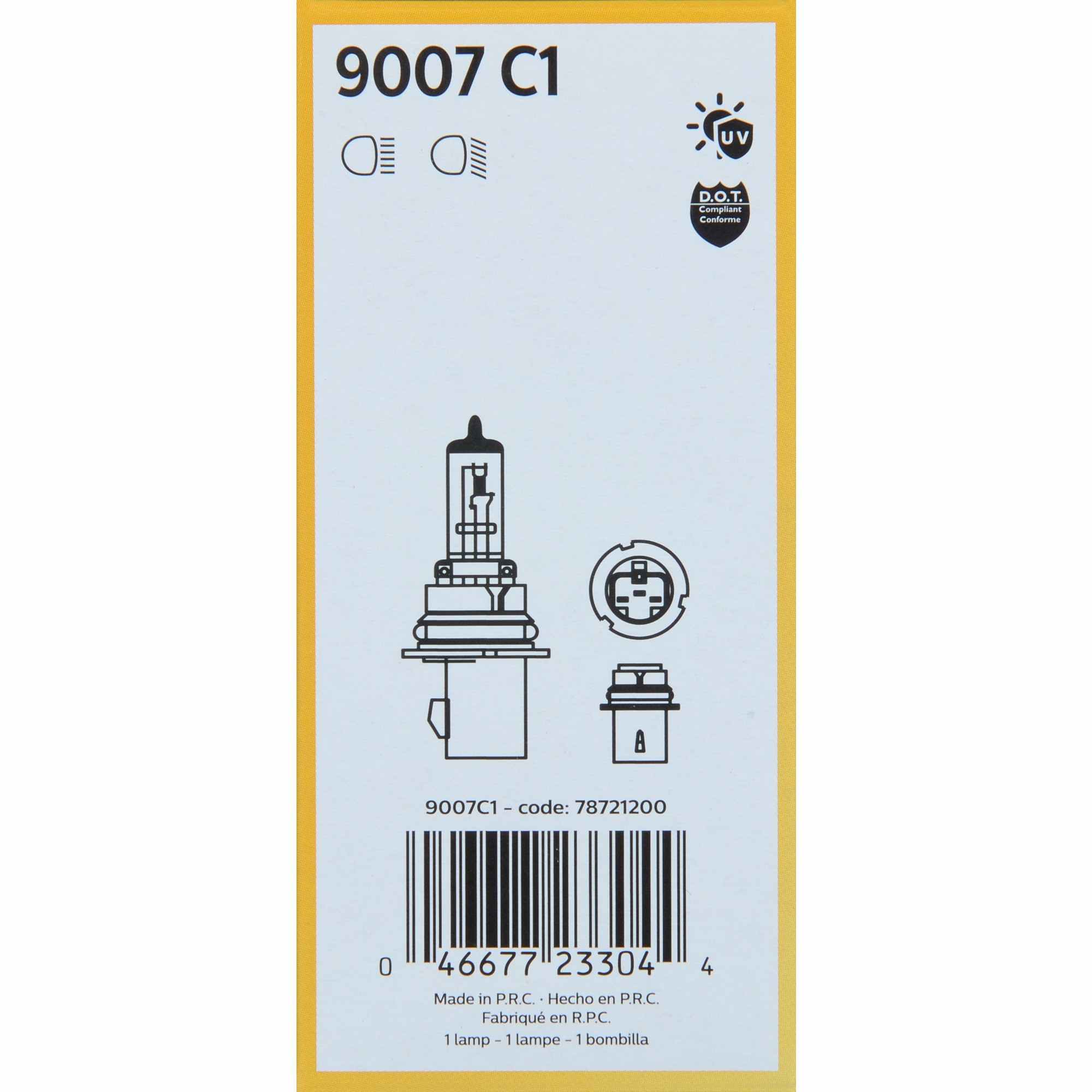 Philips Headlight Bulb 9007C1