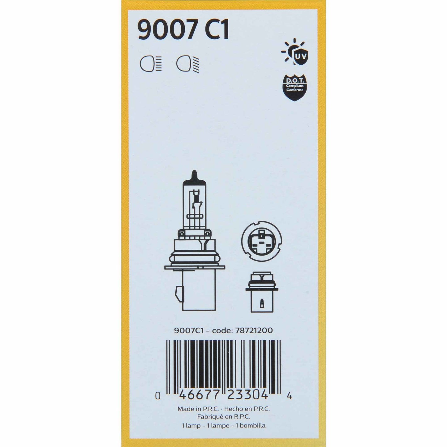 Philips Headlight Bulb 9007C1