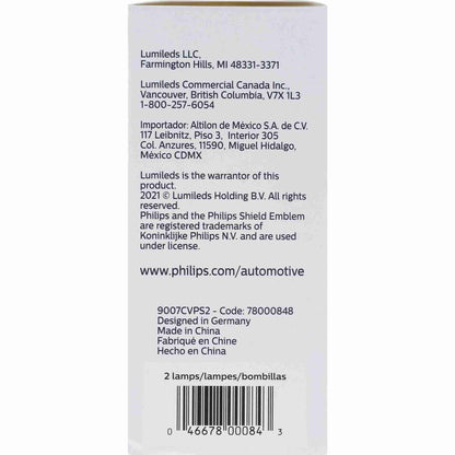 Philips Headlight Bulb 9007CVPS2