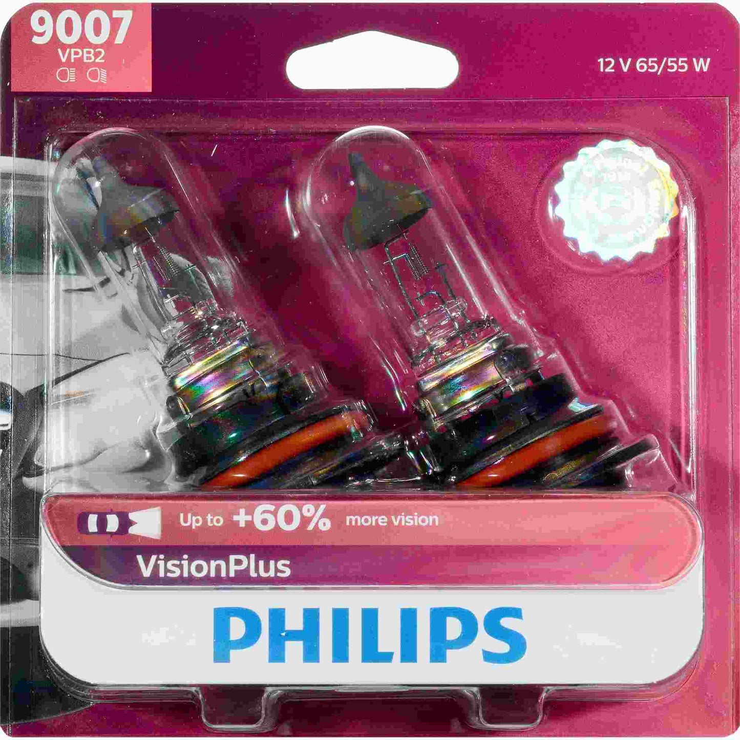 Philips Headlight Bulb 9007VPB2