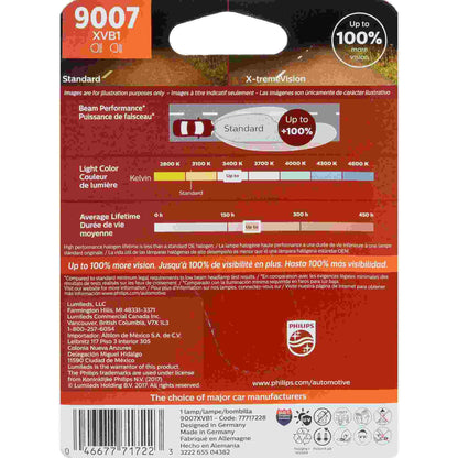 Philips Headlight Bulb 9007XVB1