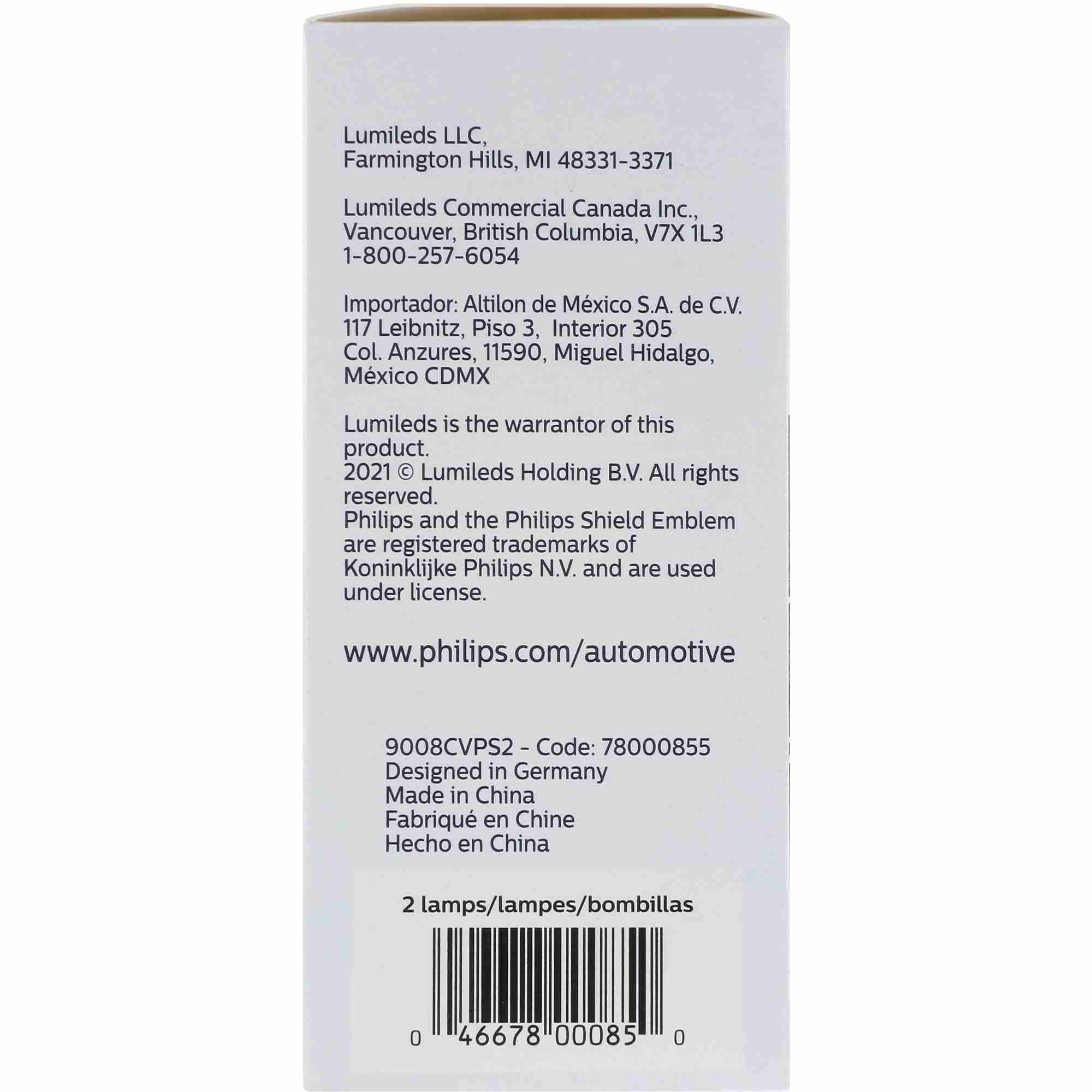 Philips Headlight Bulb 9008CVPS2