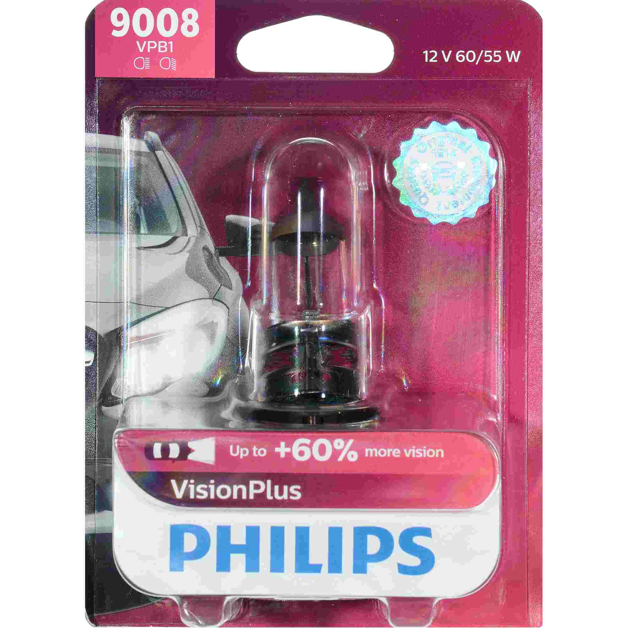 Philips Headlight Bulb 9008VPB1
