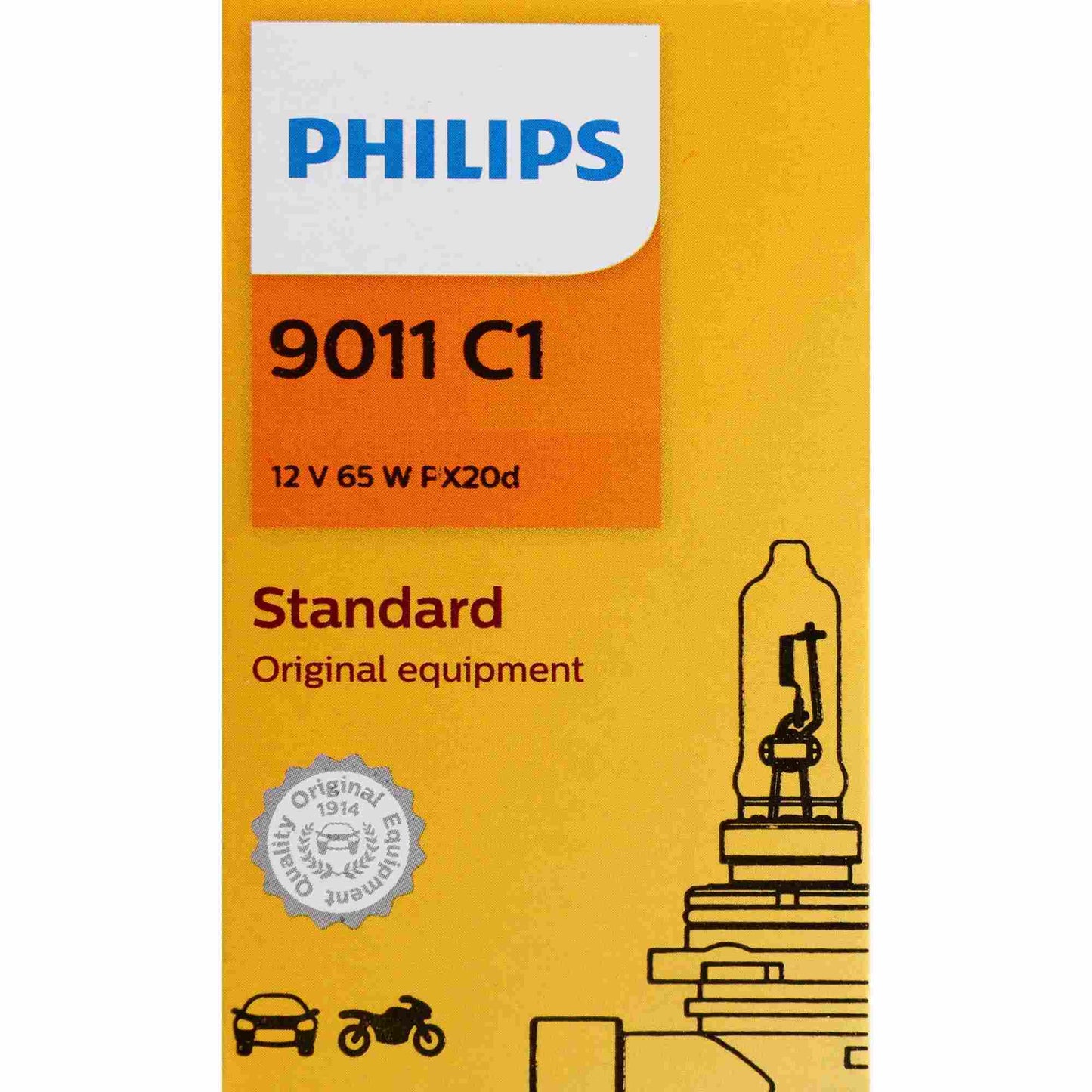 Philips Headlight Bulb 9011C1