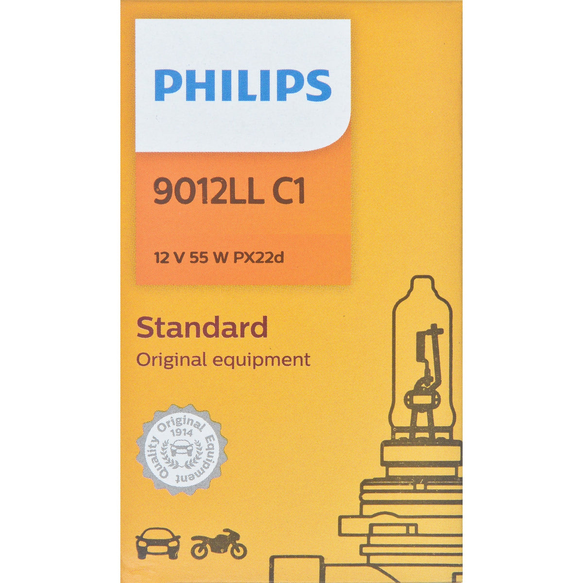 Philips Headlight Bulb 9012LLC1
