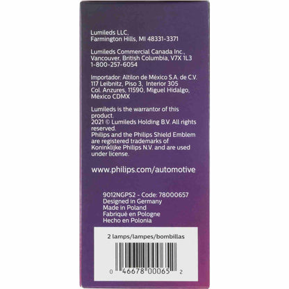 Philips Headlight Bulb 9012NGPS2