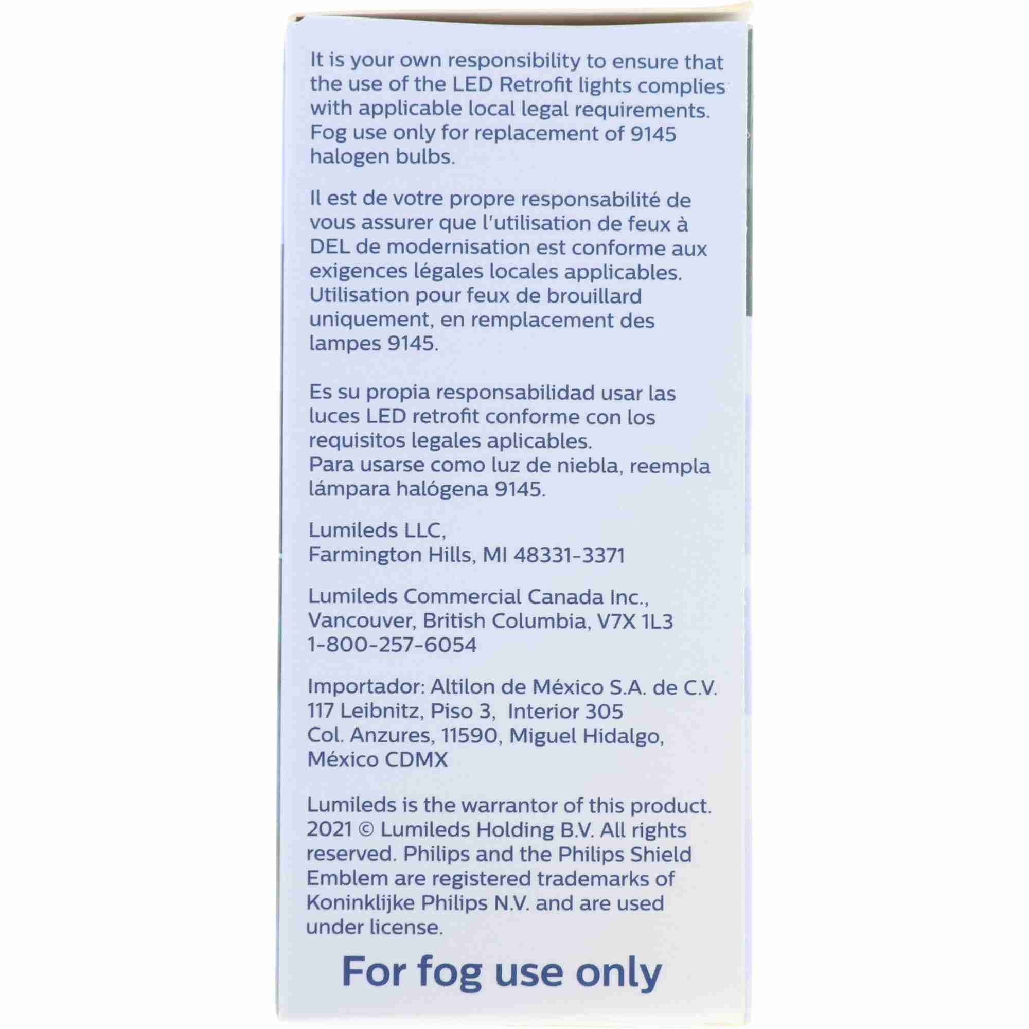 Philips Headlight Bulb 9145