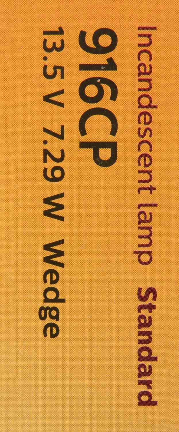 Philips Back Up Light Bulb 916CP