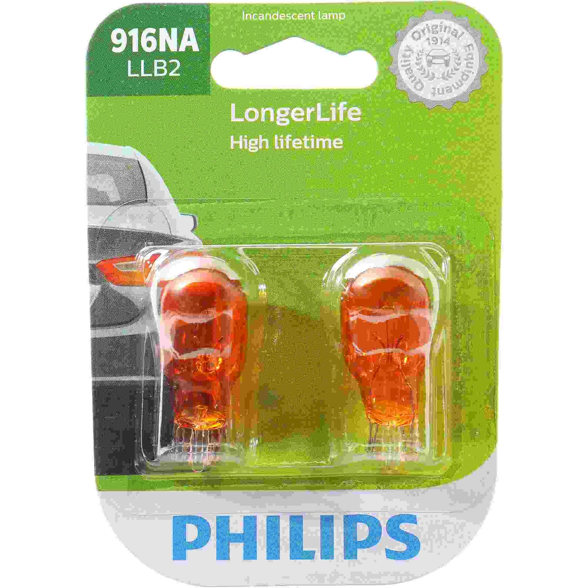 Philips Turn Signal Light Bulb 916NALLB2