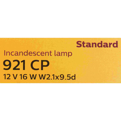 Philips Back Up Light Bulb 921CP