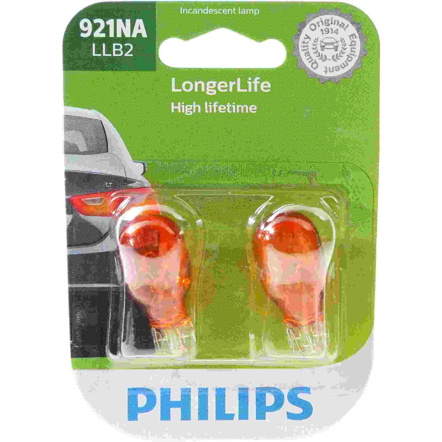 Philips Turn Signal / Parking Light Bulb 921NALLB2