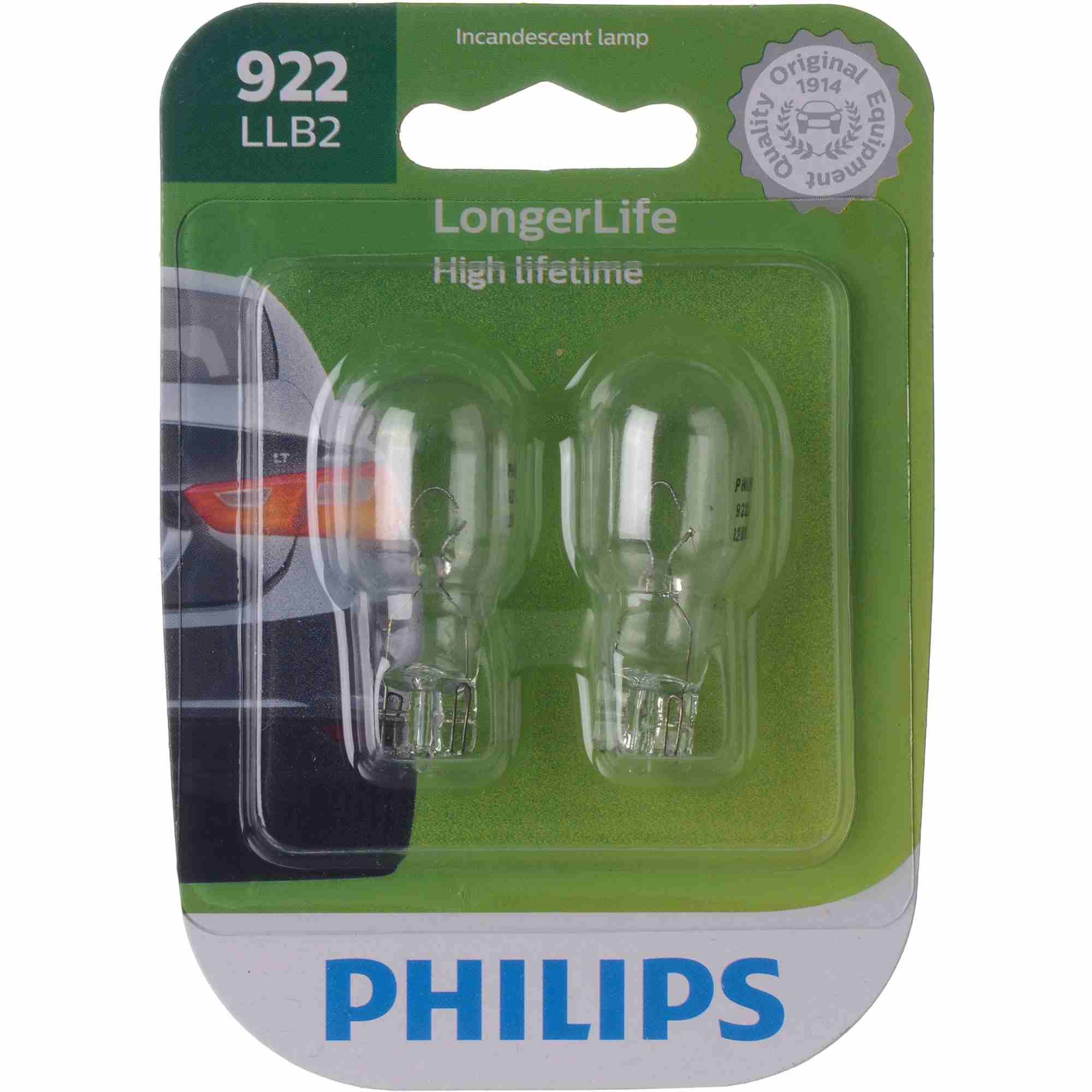 Philips Back Up Light Bulb 922LLB2