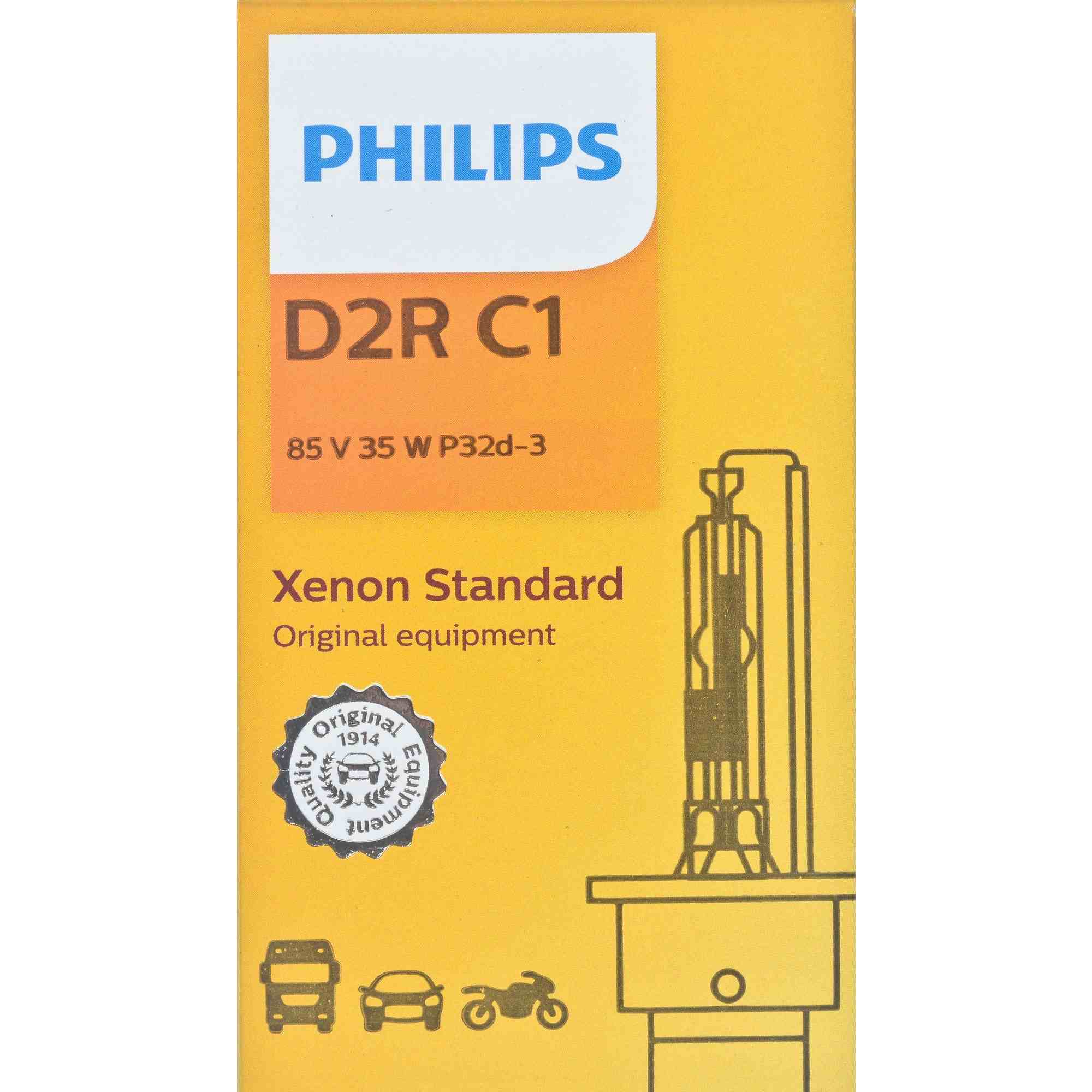 Philips Headlight Bulb D2RC1